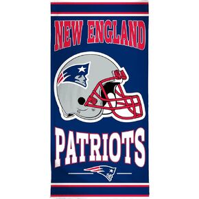 WinCraft NFL New England Patriots Fiber Beach Towel, 30" x 60"