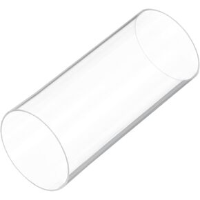 6" Clear Plastic Rigid Pipe 125mm x 130mm(5" x 5 1/8") Acrylic Tube Round Polycarbonate Tubing, [for Plumbing, Hydraulics, Aquarium, DIY]