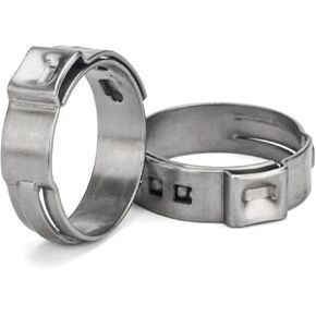 iCrimp 1/2-Inch PEX Stainless Steel Clamp Cinch Rings Crimp Pinch for ASTM F2098,50PCS in Kuwait