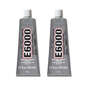 Eclectic Products 220011 2 Pack 3.7 oz. E-6000 High Viscosity Multi-Purpose Adhesive, Clear Product Name
