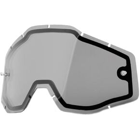 100% Goggle Replacement Lens - Dual Pane Vented - Compatible with Racecraft 1, Accuri 1, and Strata 1 Goggles