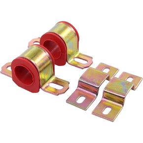MOTOKU Pair Rear Suspension Stabilizer Sway Bar Bushings and Bracket for Ford Explorer 2011-2017 Police Interceptor Utility 2013-2016
