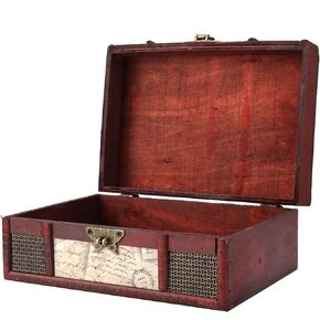 Jewelry Box,Jewelry Holder Organizer,Jewelry Boxes Organizers,Wooden Small Book Jewelry Storage Box Organizer for Documents Chinese Style Design