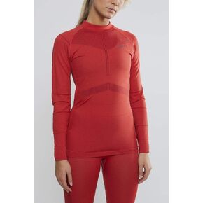Craft Sportswear Women's Active Intensity CN LS, Crew Neck Long Sleeve Baselayer Top for Winter Running, Cycling, Skiing