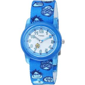 Timex Boys Time Machines Analog Elastic Fabric Strap Watch