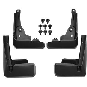 ACROPIX Front and Rear Mud Flaps Splash Guards Fit for Toyota Corolla Sedan 1.8L 2.0L 2020-2023 - Pack of 4 Black in Kuwait