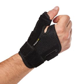 BraceUP Thumb Splint Brace Right Left Hand Women and Men, Spica Splint, CMC Thumb Brace with Thumb Support, for Arthritis, Tendonitis, Carpal Tunnel Pain Relief and Thumb Sprain (Pink)