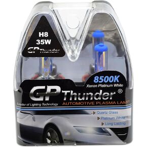 GP Thunder SGP85-H8 8500K Platinum White 35W H8 Xenon Quartz Ion Light Bulb