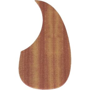 Metallor Acoustic Guitar Pickguard Anti-Scratch Guard Plate Perfect Replacement, Self Adhesive Tear or Water Drop Shape Pick Guards Various Color, Cool Guitar Accessories Gifts (Black)