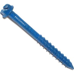 Hard-to-Find Fastener 014973210663 Hex Head Tapcon Screws, 1/4 x 2-3/4-Inch, 15-Piece