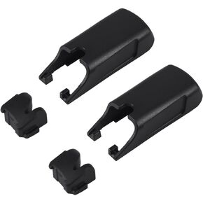 2 PCS Front Windscreen Wiper Arm Cover Cap Push Clips W000050335 Fits for Mercedes Benz W176 W205 W213 W246 W447 X253 Part Number W000050335