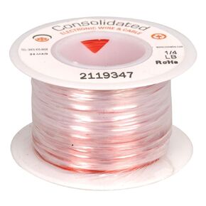 Jameco ValuePro Magnet Wire 26 AWG 328 Feet 1/4 lb Plain Enamel Nylon Insulated