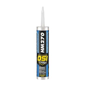 OSI HM270 Construction Silicone Sealant Clear, 10 Fl Oz, Cartridge, 0.763 CDM