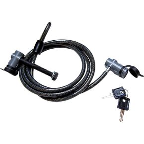 Saris Bicycle Rack Accessory, Bike Locking Cable and Hitch Tite Combo, Black, One Size