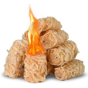 SUNLIFER Natural Fire Starters for Grills: Premium Waterproof Quick Firestarters Sticks | Odorless Fire Starter for Campfires | Fireplaces | Wood Stove | BBQ | Smoker | Fire Pit - 72 pcs in Saudi Arabia