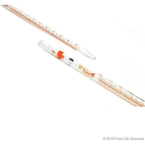 ماصات Foxx Life Sciences 7059P06D Borosil، قياس (Mohr)، الفئة A، 10.0 مل × 0.10 مل، شهادة فردية، 10/Cs، 10 ملليلتر، درجة C، زجاج البورسليكات، (عبوة من 10) in Kuwait