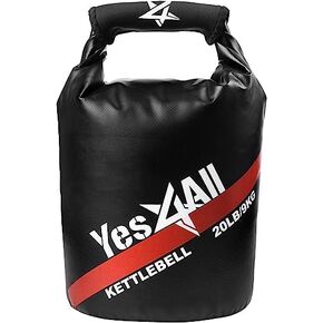 Yes4All Sand Kettlebell, Workout Adjustable Kettlebell Sandbag For Fitness, Soft Sandbag Weights, Heavy Duty Equipment