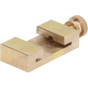 Walfront Brass Positioning Limit Block Woodworking Angle Line Scriber Steel Ruler Locator Adjustment Block