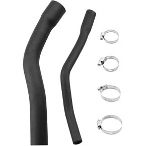 Fuel Fill Vent Hose kit & Gas Hoses Fit for Jeep XJ Cherokee JXJ JXJV 1997 1998 1999 2000 2001 Replace Part Numbers 52100131AD 52100132AB XTPTFABS with 4 Clamps Easy to Install in Saudi Arabia
