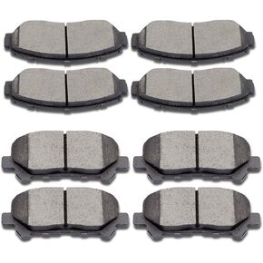 Ceramic Brake Pads Kits,SCITOO 8pcs Brakes Pads Set fit for 2011-2017 for Honda Odyssey