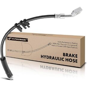 A-Premium Front Side Brake Hydraulic Hose Compatible with Select Dodge and Ram Models - Ram 2500/Ram 3500 2003-2010, 2500 2011-2013, 3500 2011-2012, 4WD - Replace# 52010313AG, 52010312AE(Pack of 2)