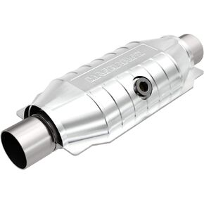 MagnaFlow 447256 Large Stainless Steel CA Legal Universal Fit Catalytic Converter