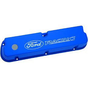 Ford Racing M-6582-LE302BL Blue Laser Etched Aluminum Valve Cover Set