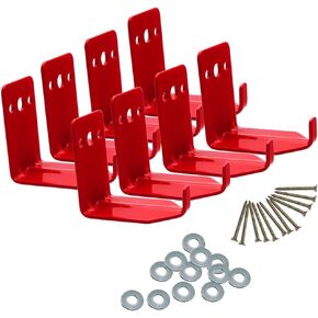8 Pack Universal Fire Extinguisher Bracket, Fire Extinguisher Mounts & Brackets is Modified to Fit a Wide Range of Extinguishers from 5 to 13 lbs, Holder for Dry Chemical and Water Extinguishers.