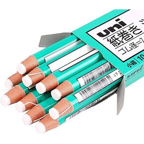 Hand Tear Sketch Eraser Pen-Style Shape Pencil Eraser Pen Round Tip Highlight Rubber School Supplies 10 Pack in Saudi Arabia