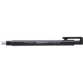 Tombow Mono Zero - Precision Rubber Nachfuellbar Square Tip 2.5mm x 5mm Ohne Nachfüllradierer Black