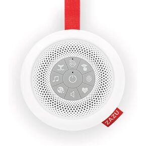 Portable Baby Calmer, 6 Calming Sounds, White NoiseMachine - for New Parents, Newborn & Infant Sleep Aid, Cry Sensor, Compact & Travel Friendly, Nursery Gift - Suzy by Zazu Kids