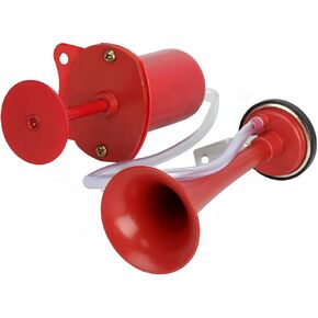 Nakazawa Bike Horn, Metal Classic Air Horns Loud Sounds Bicycle Horn,Bicycle Accessories， for Any Vehicles as Golf Carts, Boats, RV's, Bicycles, Motorcycles