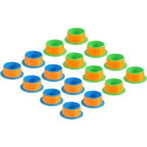 PATIKIL 3inch Shrink Wrap Handle, 16pcs Stretch Wrap Dispenser Stretch Film Dispenser Plastic Hand Dispenser Saver Protection for 3inch Core Furniture Wrapping Moving Packing Warehouses