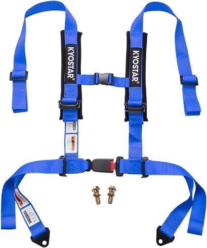 5 Point Racing Harness Seat Belt with 2 Inch Padding Heavy Duty Shoulder Seat Belt with Carbon Locks for Go Kart UTV & ATV in Kuwait