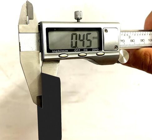 0.45mm Thick Metal Business Card Blanks 100 Pcs Black Aluminum Blanks Name Card Blank Business Cards Customize Sublimation Cards Tags in Kuwait