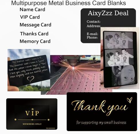 0.45mm Thick Metal Business Card Blanks 100 Pcs Black Aluminum Blanks Name Card Blank Business Cards Customize Sublimation Cards Tags in Kuwait