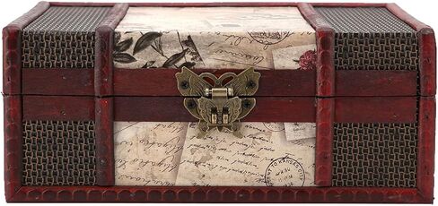 صندوق المجوهرات، منظم حامل المجوهرات، منظمات صناديق المجوهرات، منظم صندوق تخزين المجوهرات الخشبي الصغير للمستندات، تصميم على الطراز الصيني in Kuwait