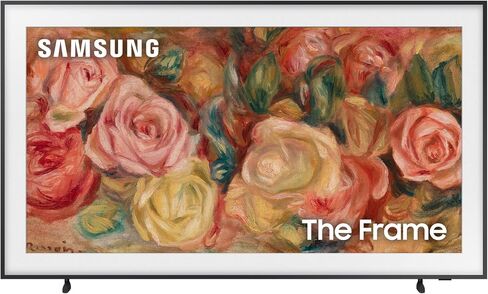 SAMSUNG 55-Inch Class QLED 4K LS03D The Frame Series Quantum HDR Smart TV w/ Dolby Atmos, Art Mode, Anti-Reflection, Customizable Frame, Slim Fit Wall Mount with Alexa Built-In (QN55LS03D, 2024 Model) in Saudi Arabia