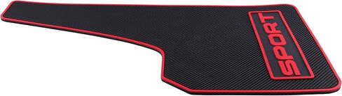 2 Pcs Car Mud Flaps Soft Rubber Mud Flap for Car Splash Guards Mud Guard Car Safety Warning Reflective Mud Flaps No Collision for Universal Car (Arrow Sign) in Saudi Arabia