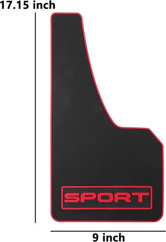 2 Pcs Car Mud Flaps Soft Rubber Mud Flap for Car Splash Guards Mud Guard Car Safety Warning Reflective Mud Flaps No Collision for Universal Car (Arrow Sign) in Saudi Arabia
