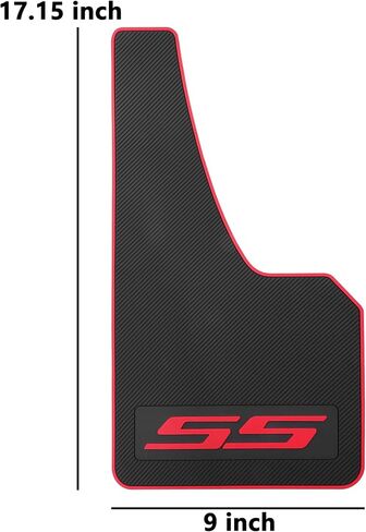2 Pcs Car Mud Flaps Soft Rubber Mud Flap for Car Splash Guards Mud Guard Car Safety Warning Reflective Mud Flaps No Collision for Universal Car (Arrow Sign) in Saudi Arabia