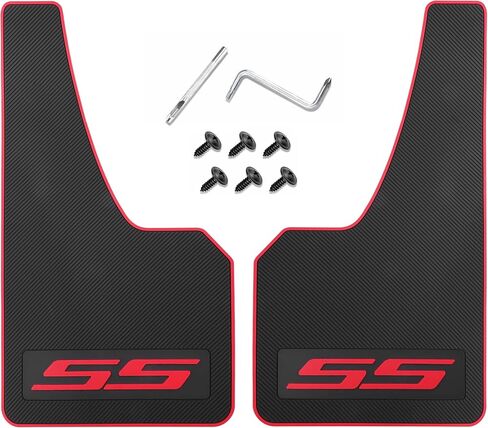 2 Pcs Car Mud Flaps Soft Rubber Mud Flap for Car Splash Guards Mud Guard Car Safety Warning Reflective Mud Flaps No Collision for Universal Car (Arrow Sign) in Saudi Arabia