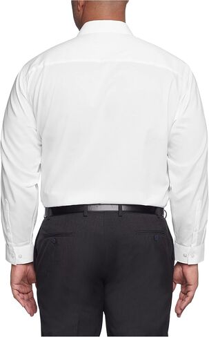 UNLISTED Men's Dress Shirt Big and Tall Solid, White, 20" Neck 37"-38" Sleeve in Saudi Arabia