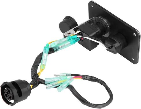For Yamaha Outboard Key Switch Panel 12V Single Key Switch Panel Assembly for Yamaha Outboard Yacht 704-82570-12-00 Boat Switch Panel in Saudi Arabia