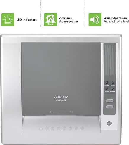 Aurora درجة تجارية عالية الأمان مكونة من 15 ورقة صغيرة الحجم وآلة تمزيق الأقراص المضغوطة/بطاقات الائتمان/60 دقيقة/مستوى الأمان P-5 in Saudi Arabia