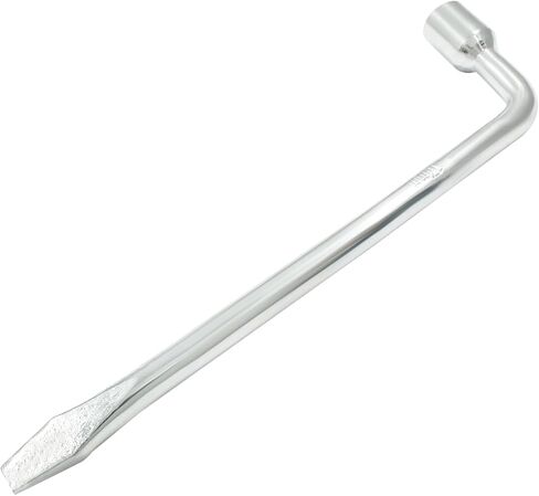 BokWin 1 Pcs Hexagon Slotted End Socket Lug Wrench L Type Tire Replacement Tool for Car(17mm) in Saudi Arabia