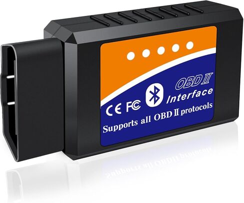 OBD2 Bluetooth Scanner Code Reader for Android Windows, Auto Car Diagnostic Scan Tool Odb2 OBDII Adapter for Check Engine Light for Torque Pro, OBD Fusion, DashCommand, Car Scanner App in Saudi Arabia