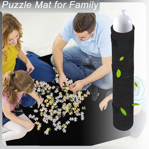 سجادة ألغاز الصور المقطوعة قابلة للطي، حافظة الحصير المحمولة 3000 2000 1500 1000 قطعة ألغاز للبالغين والأطفال هدايا هدية من Ravensburger غطاء حارس الطاولة Sotrage Tranport لوحات كبيرة دوارة مضخة أنبوبية قابلة للنفخ in Kuwait