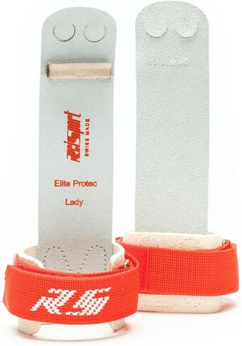 Reisport Women's Protec Uneven Bar Gymnastic Grips, Durable Leather Grip, Hook & Loop Closure for Secure Grip, Women and Girls Gymnastics Training, Triple Strength Leather Grip for Elevated Gymnast in Saudi Arabia