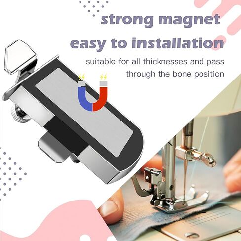 دليل التماس المغناطيسي لآلة الخياطة، دليل الخياطة المغناطيسي مع مشبك، دليل التماس المغناطيسي متعدد الوظائف، دليل الحاشية المغناطيسية لآلة الخياطة، منتجات وأدوات الخياطة in Kuwait